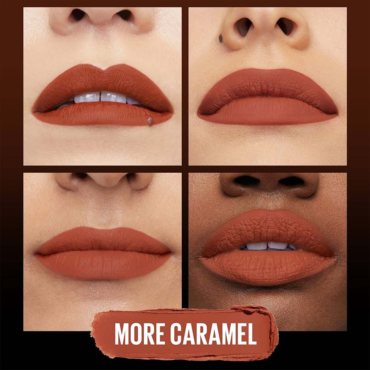 Maybelline New York Color Sensational Ultimatte Lipstick, More Caramel, 1.7g