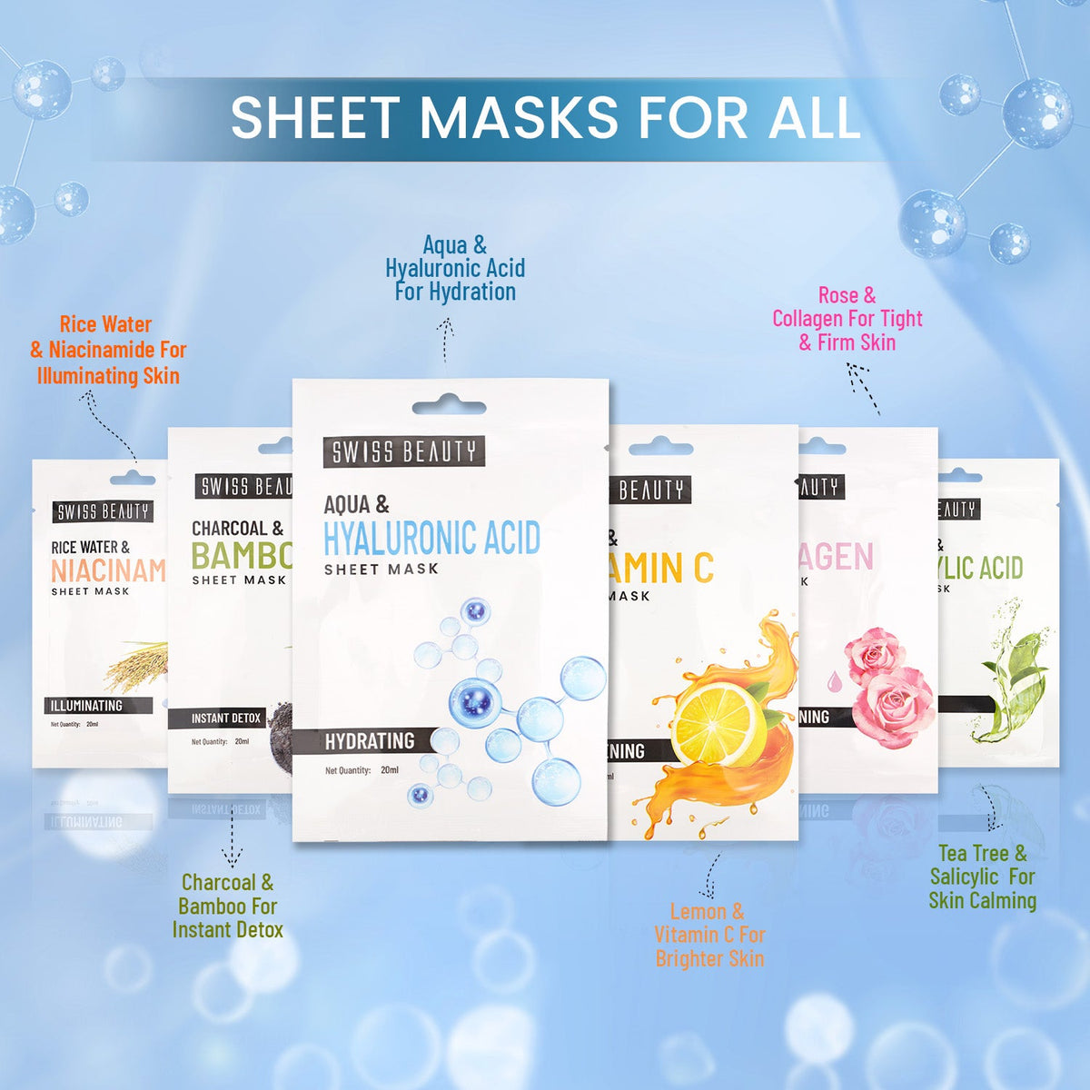 Aqua & Hyaluronic Acid Sheet Mask
