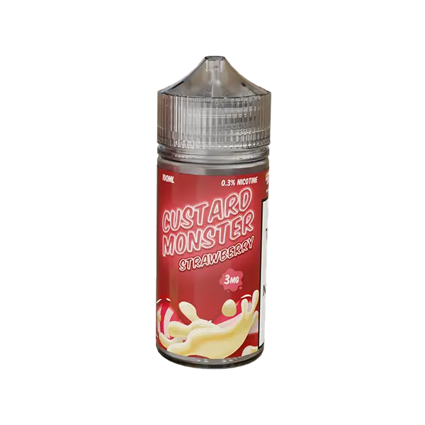 BUY 1 GET 1 FREE Strawberry Custard Monster eJuice