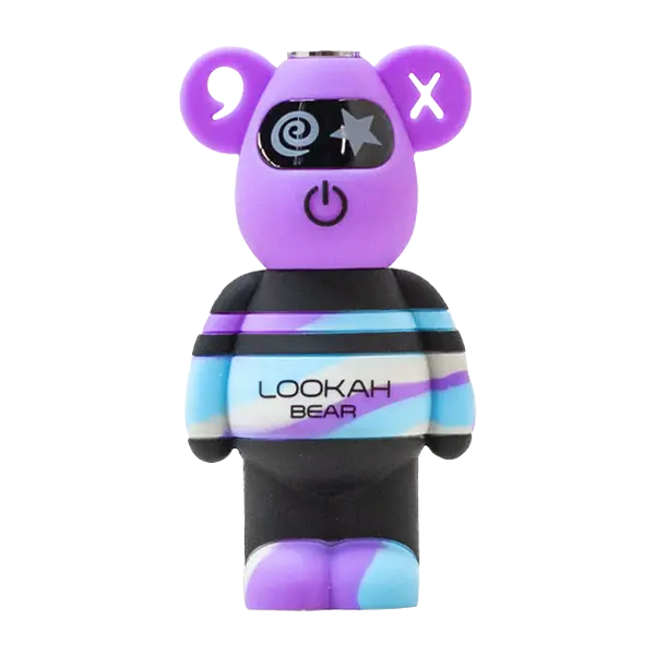 BUY 1 GET 1 FREE Purple Tie Dye LOOKAH Bear Battery Limited Edition