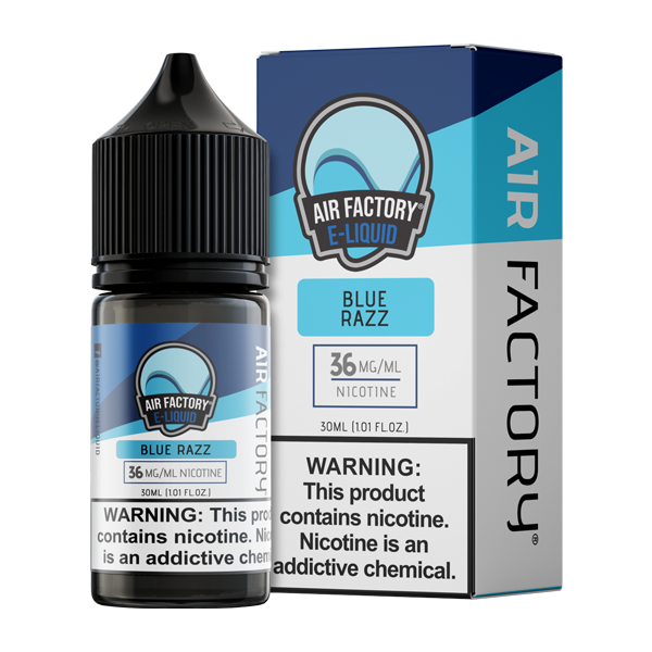 BUY 1 GET 1 FREE Blue Razz Air Factory Salt