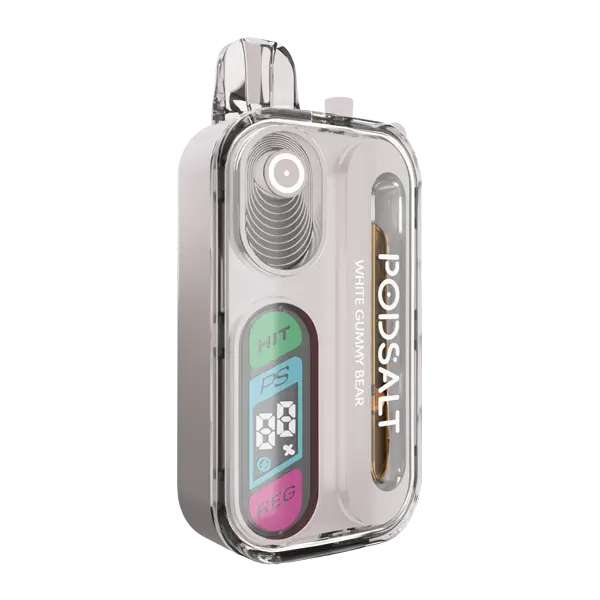 BUY 1 GET 1 FREE White Gummy Bear POD SALT Hit 40K