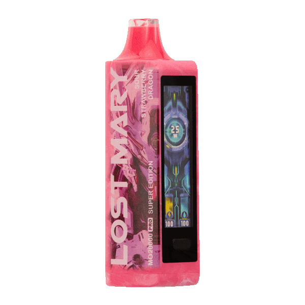 BUY 1 GET 1 FREE Sour Strawberry Dragon Lost Mary MO20000 PRO Super Edition