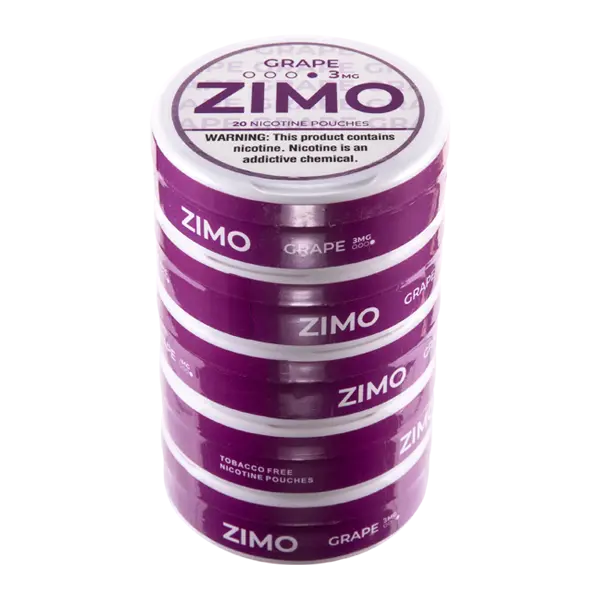 BUY 1 GET 1 FREE Grape ZIMO Pouches | Vape Amazon India Zimo