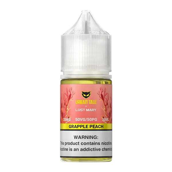 BUY 1 GET 1 FREE Grapple Peach Urban Tale X Lost Mary Vape Juice