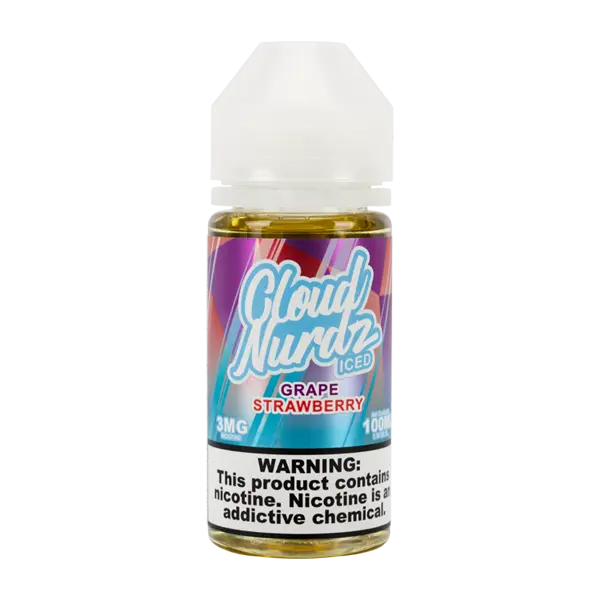BUY 1 GET 1 FREE Iced Grape Strawberry by Cloud Nurdz 100mL