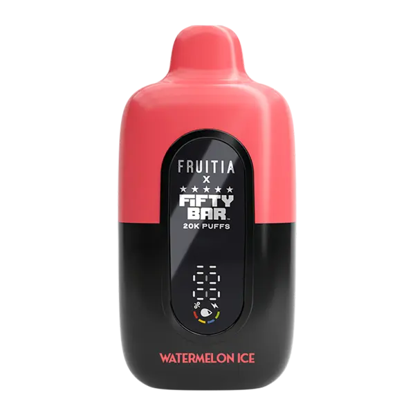 BUY 1 GET 1 FREE Watermelon Ice FRUITIA X Fifty Bar 20K