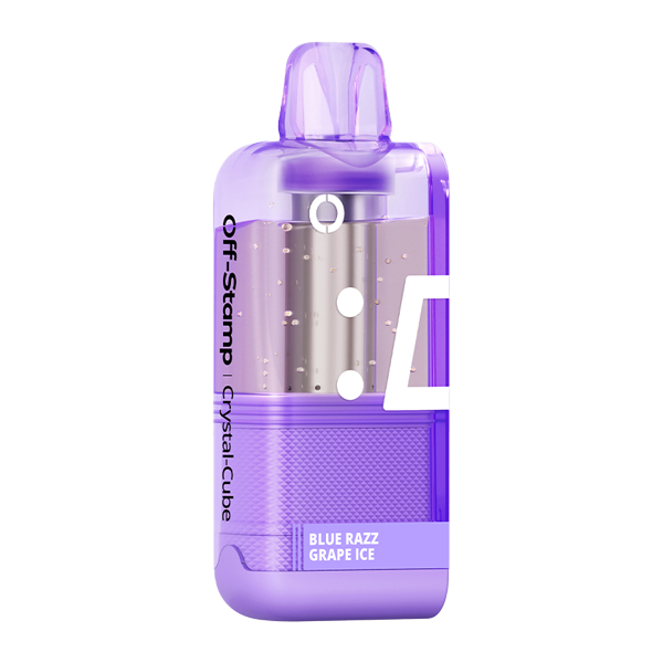BUY 1 GET 1 FREE Blue Razz Grape Ice Off Stamp X-Cube Disposable Crystal