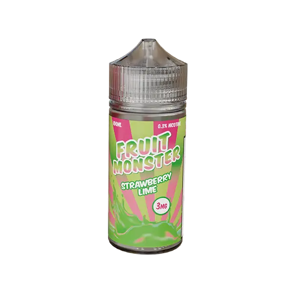 BUY 1 GET 1 FREE Strawberry Lime Fruit Monster eJuice