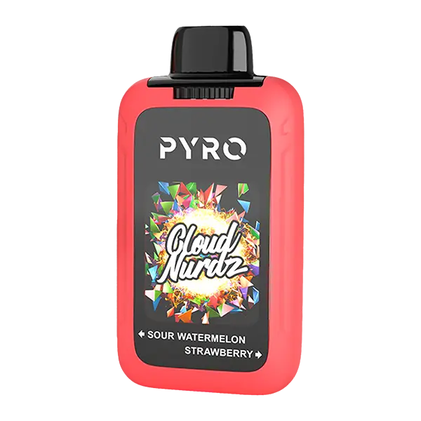 BUY 1 GET 1 FREE Sour Watermelon/Strawberry CLOUD NURDZ X PYRO Duo