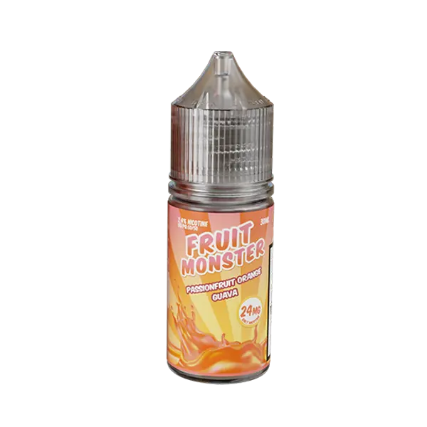 BUY 1 GET 1 FREE Passionfruit Orange Guava Fruit Monster Salt by Monster Labs