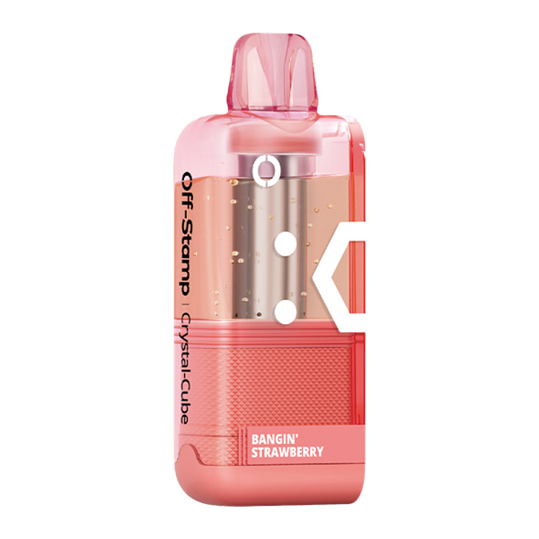 BUY 1 GET 1 FREE Bangin Strawberry Off Stamp X-Cube Disposable (Crystal)
