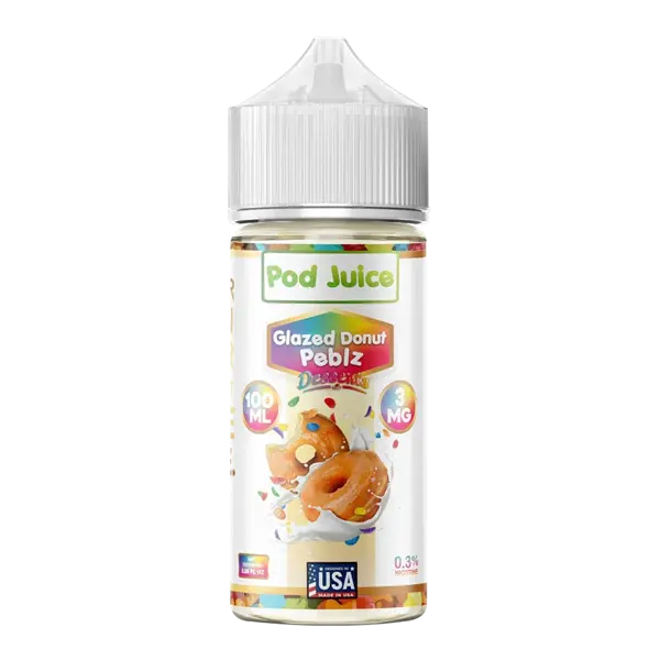BUY 1 GET 1 FREE Glazed Donut Pebz Pod Juice 100ml