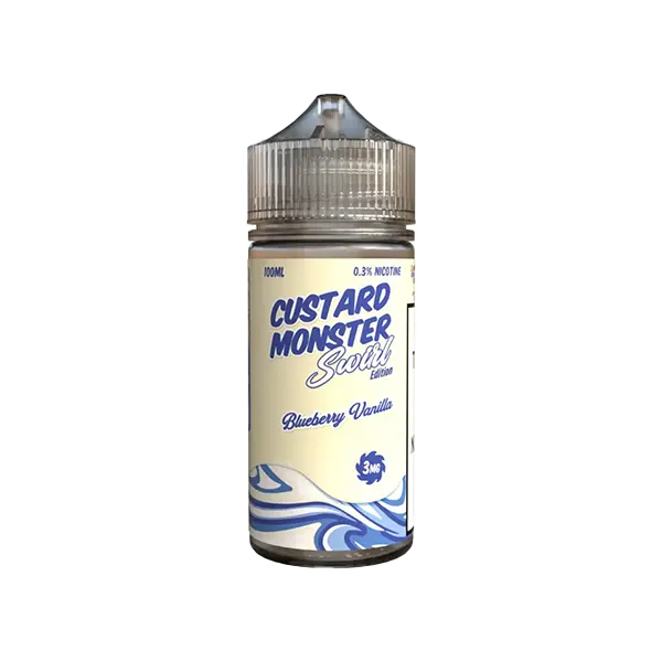 BUY 1 GET 1 FREE Blueberry Vanilla Custard Monster eJuice