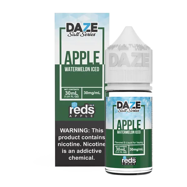 BUY 1 GET 1 FREE Reds Apple Watermelon Iced Salts | Vape Amazon India Reds by 7DAZE