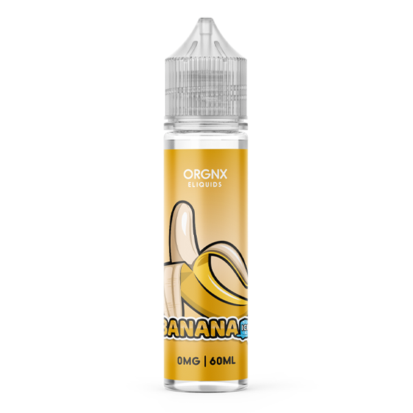 BUY 1 GET 1 FREE Banana Ice Orgnx eJuice