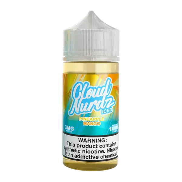 BUY 1 GET 1 FREE Pineapple Mango Cloud Nurdz Iced eJuice