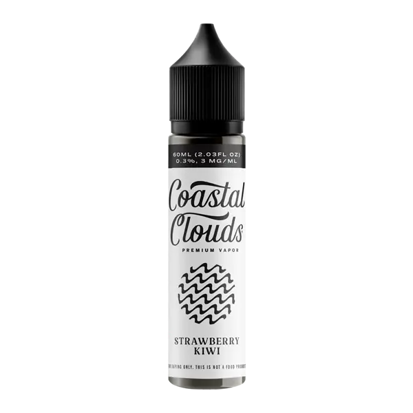 BUY 1 GET 1 FREE Strawberry Kiwi Coastal Clouds E-Juice