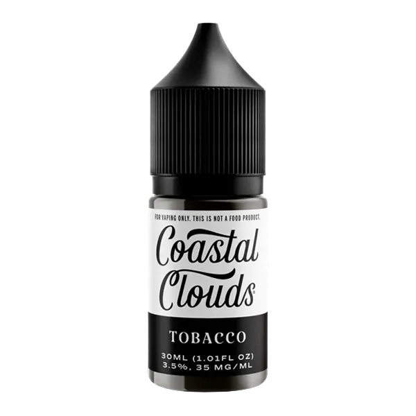 BUY 1 GET 1 FREE Tobacco Coastal Clouds Salt Nic