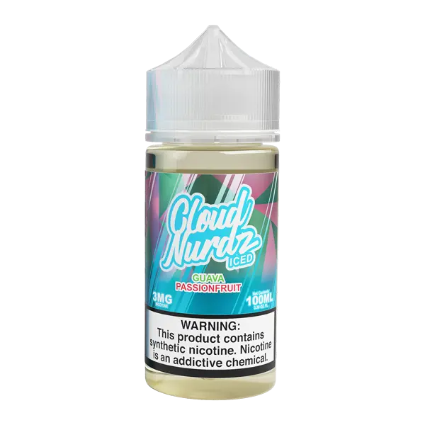 BUY 1 GET 1 FREE Guava Passion Cloud Nurdz Iced eJuice