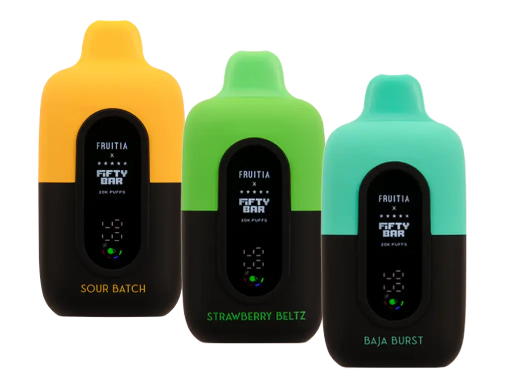 BUY 1 GET 1 FREE FRUITIA X Fifty Bar 20K Sampler