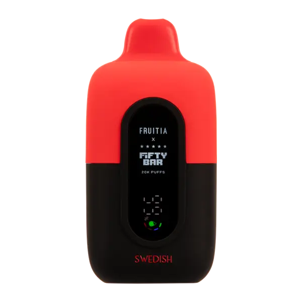 BUY 1 GET 1 FREE Swedish FRUITIA X Fifty Bar 20K