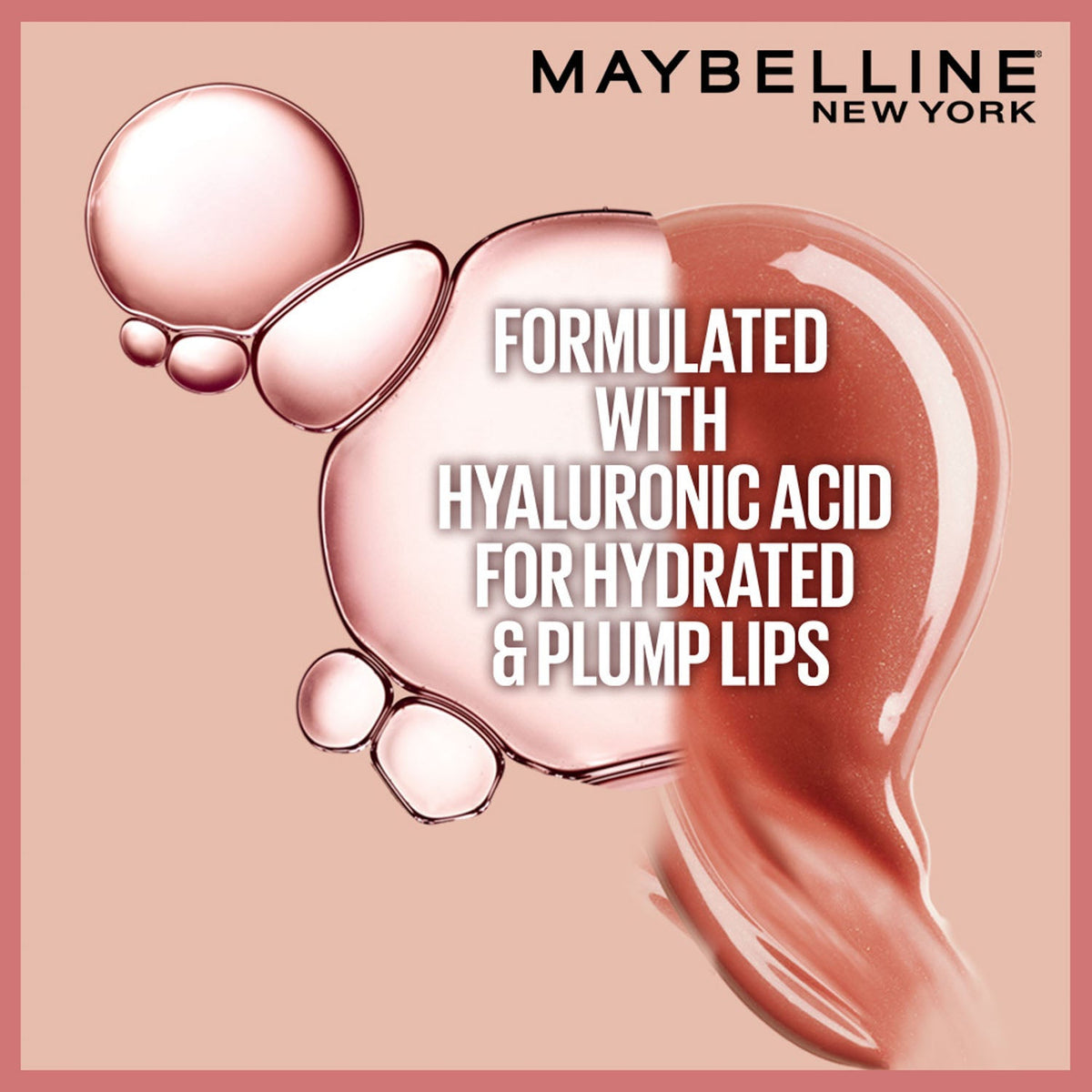 Maybelline New York Lifter Gloss, Hydrating Lip Gloss, Bubblegum, 5.4 ml