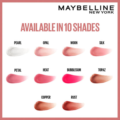 Maybelline New York Lifter Gloss, Hydrating Lip Gloss, Bubblegum, 5.4 ml