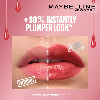 Maybelline New York Lifter Plump - Plumping Lip Gloss, Mauve Bite, 5ml