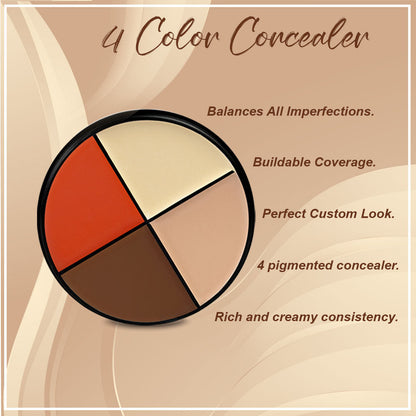 4 Color Concealer