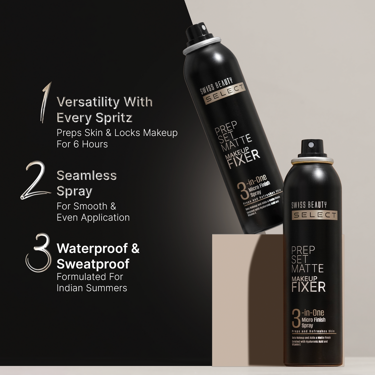 Select Prep Set Matte Makeup Fixer