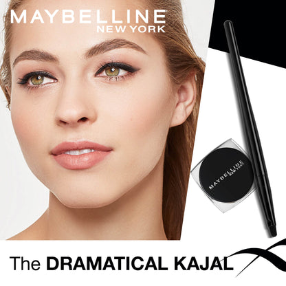 Maybelline New York Lasting Drama Gel Eyeliner ,Blackest Black, 2.5g