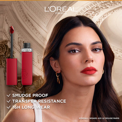 L'Oreal Paris Infallible Matte Resistance Liquid Lipstick, Breakfast in Bed 105, 5 ml