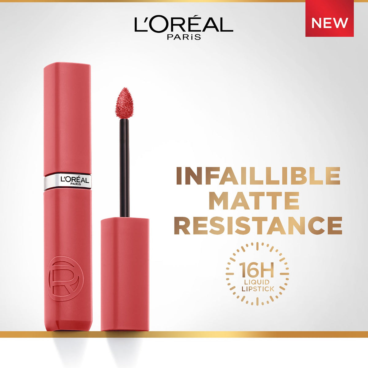 L'Oreal Paris Infallible Matte Resistance Liquid Lipstick, Shopping Spree 230, 5 ml