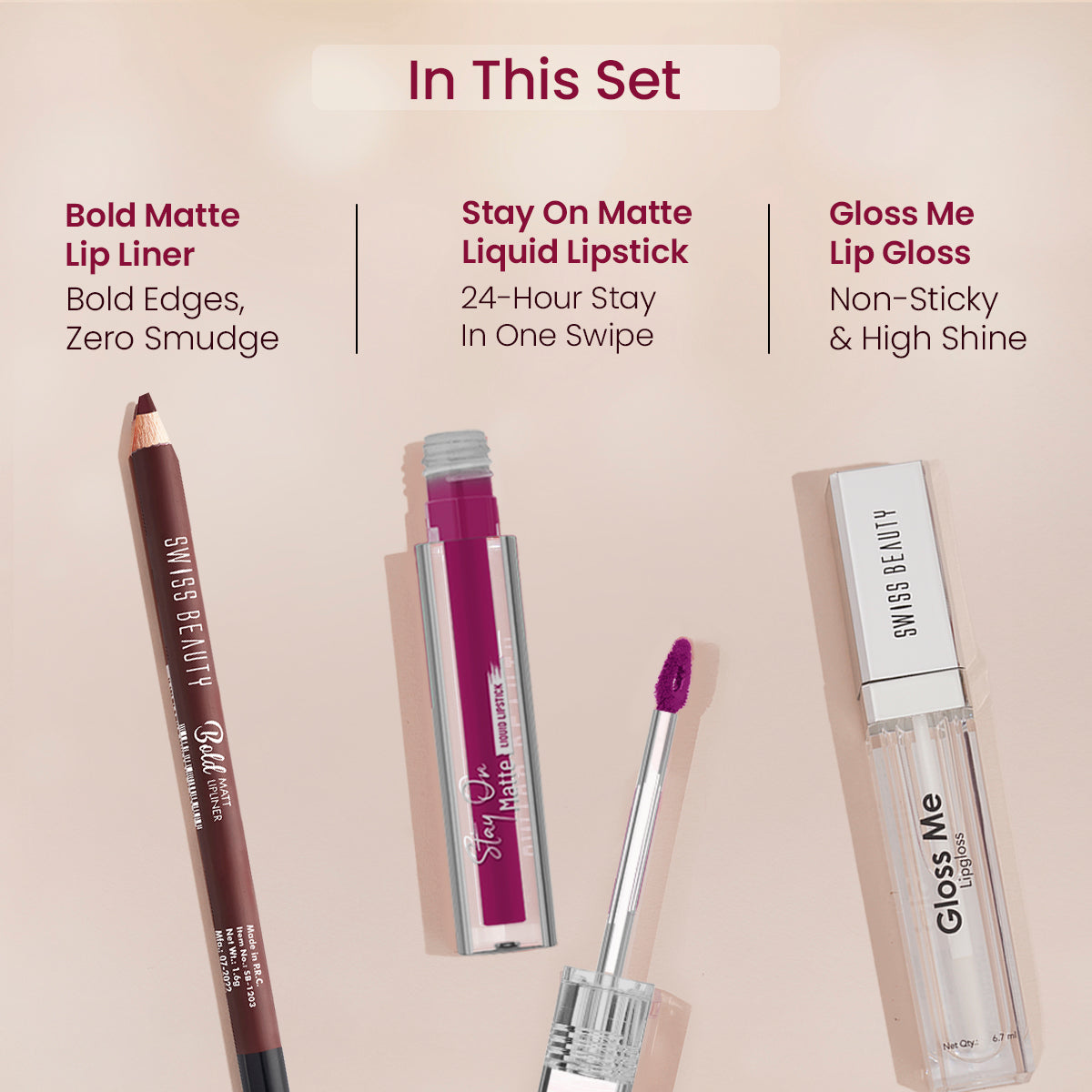 Mauve Top Lip Combo