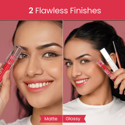 Coral Lace Lip Combo