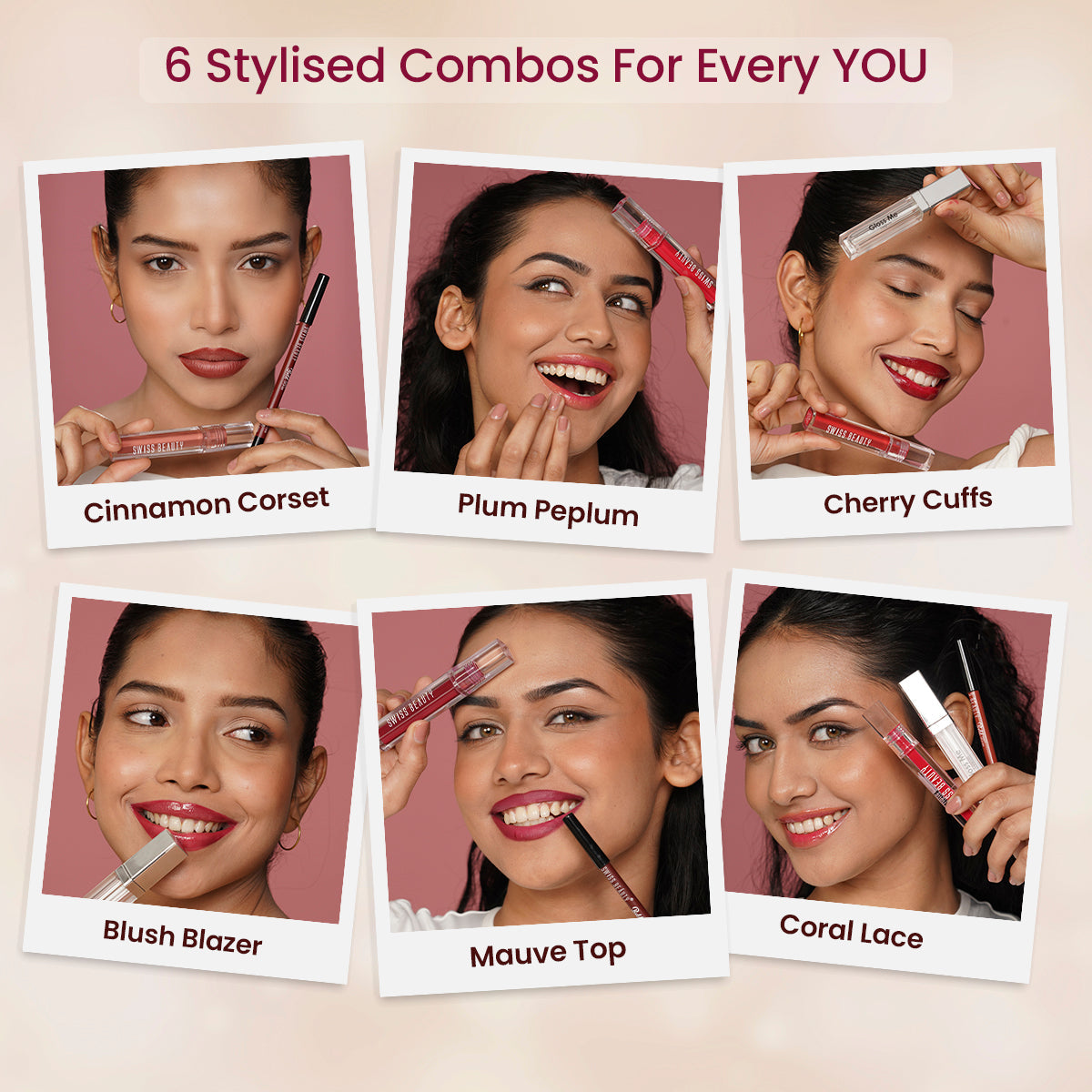 Cinnamon Corset Lip Combo