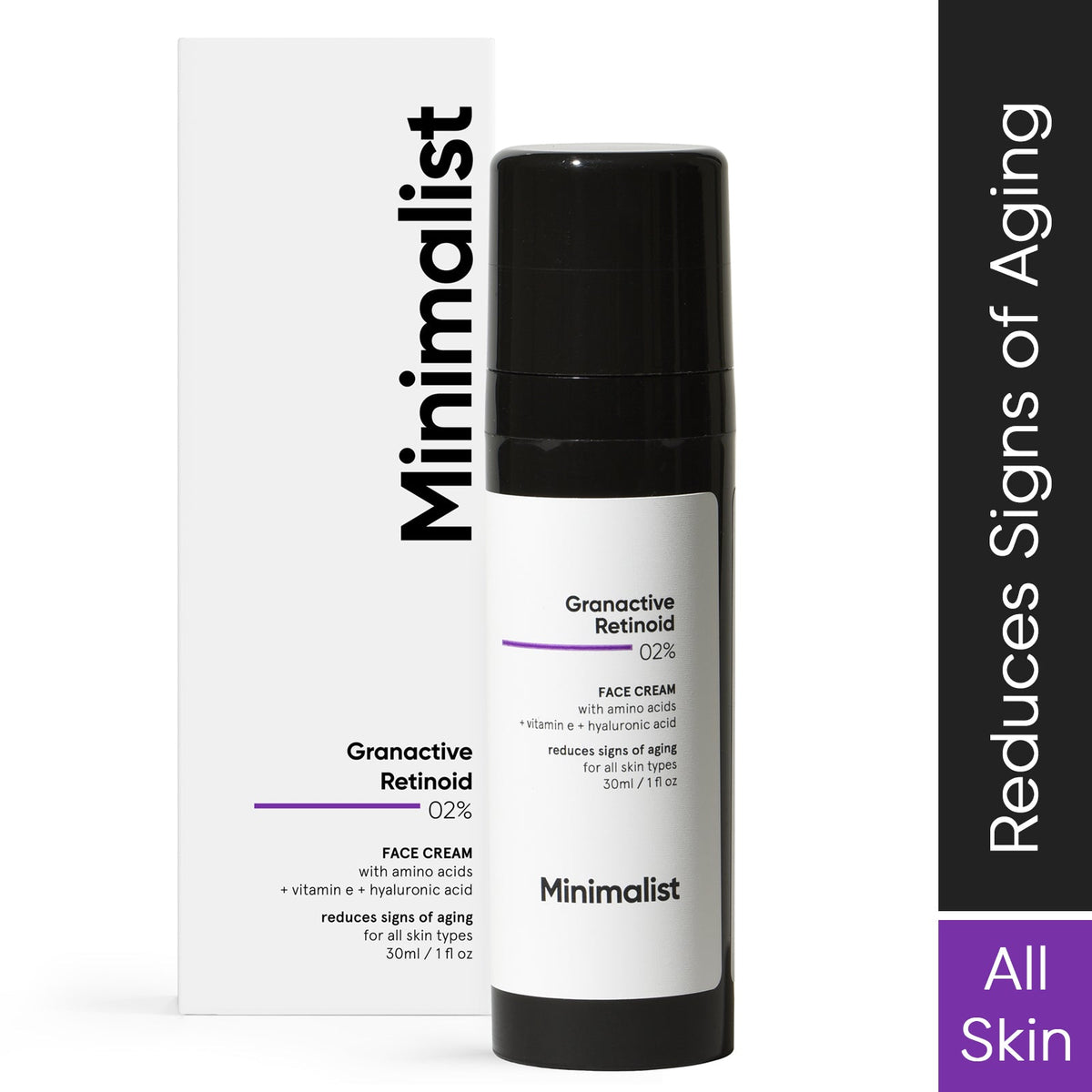 Minimalist Granactive Retinoid 02% Face Cream