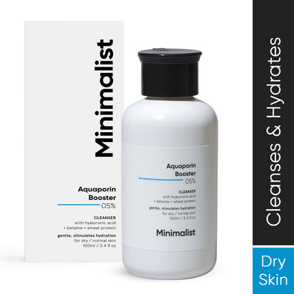 Minimalist Aquaporin Booster 05% Cleanser