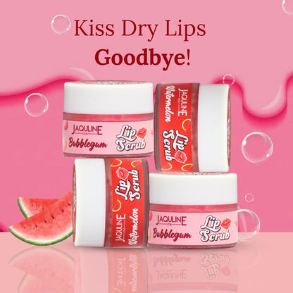 Jaquline USA Bubblegum Lip Scrub |Provides Deep Hydration |Exfoliates Dead Skin |Plumping & Hydration| Repair & Restores Lips
