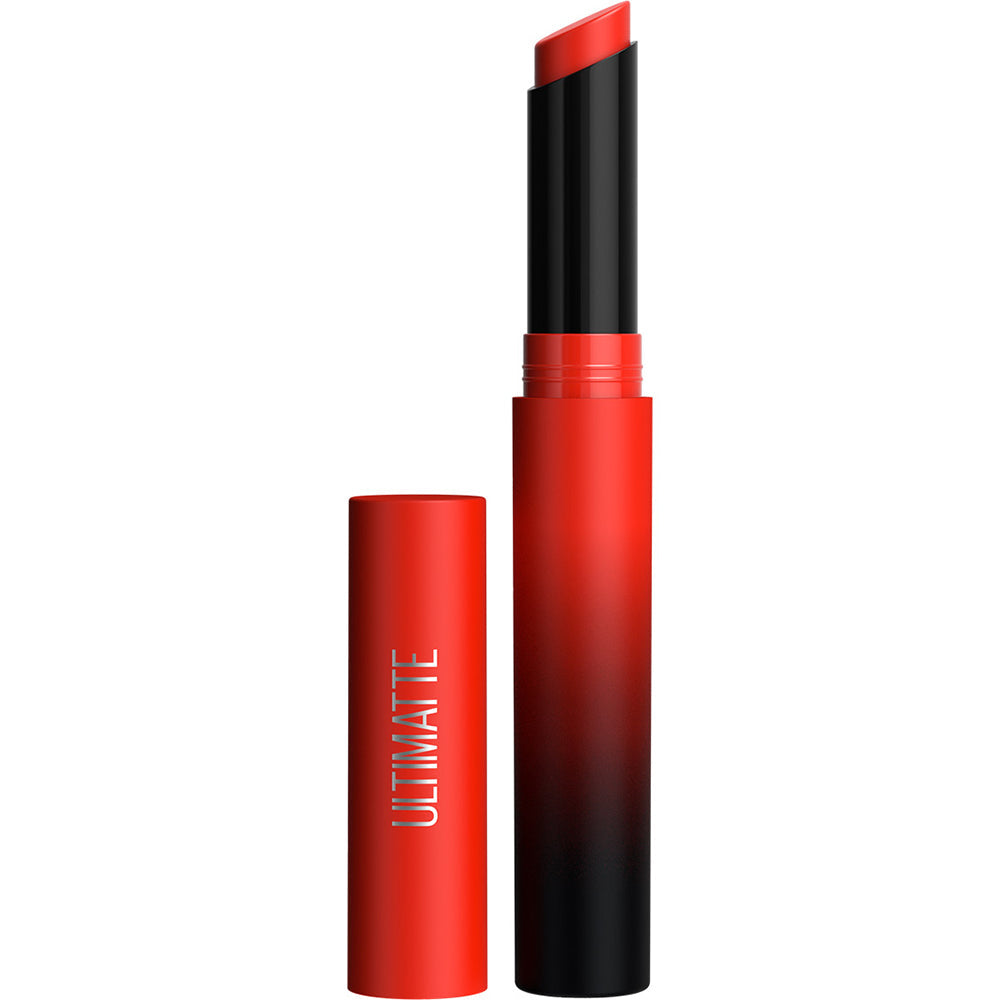 Maybelline New York Color Sensational Ultimattes Lipstick, 299 More Scarlet, 1.7 g