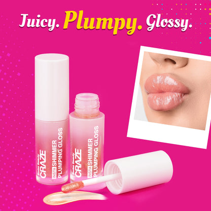 CRAZE Insta Shimmer Plumping Gloss