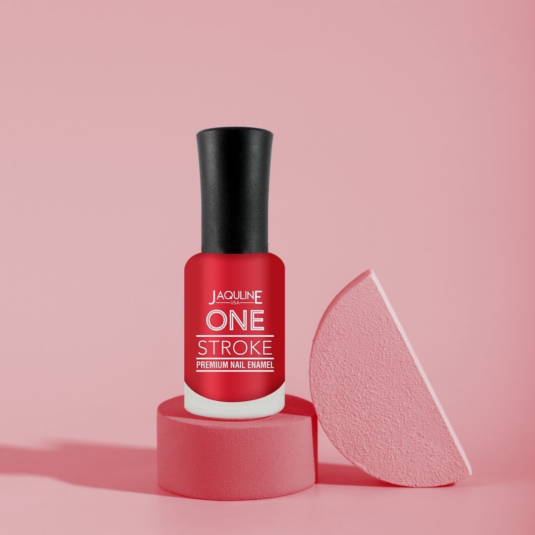 Jaquline USA One Stroke Premium Nail Enamel Rose Garden # J06 8ML