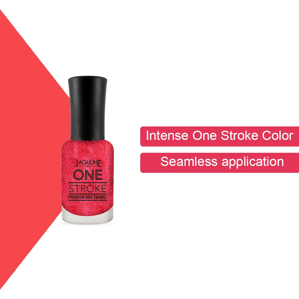 Jaquline USA One Stroke Premium Nail Enamel Emperor Red $ J15 8ML