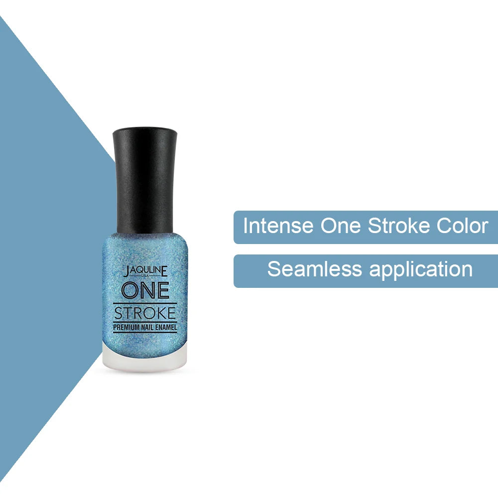 Jaquline USA One Stroke Premium Nail Enamel Blue Hawaiian $ J18 8ML