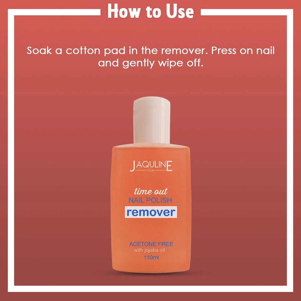 Time Out Nail Polish Remover 110ml