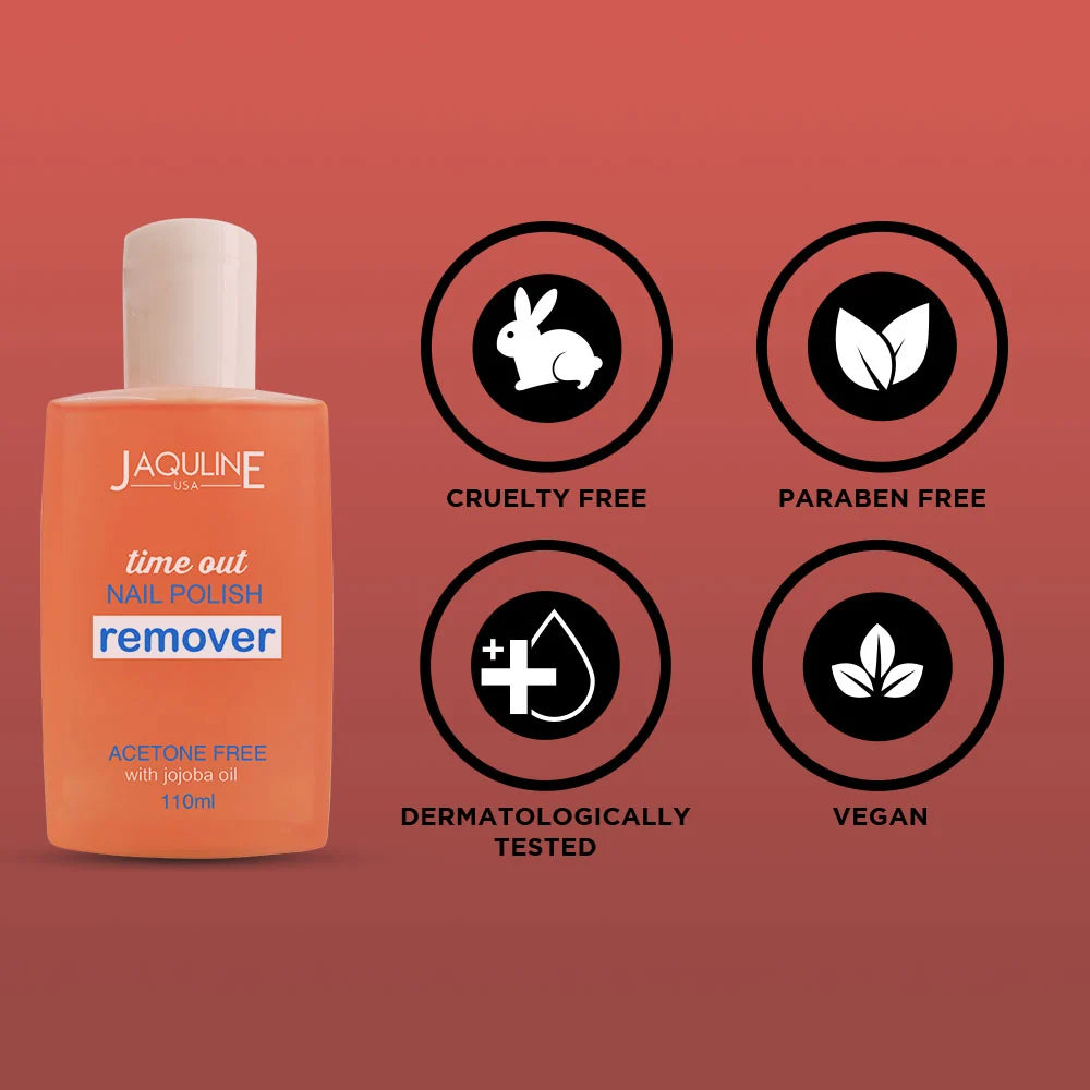 Jaquline USA Nail Polish Remover 110ml Pack of 2