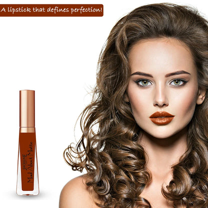Jaquline USA Mad About Matte Liquid Lipstick Hot Chocolate 6.5ml