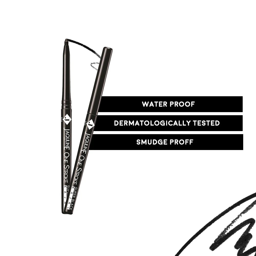 One Stroke Super Black Kajal Twin Pack(0.30g+0.30g)