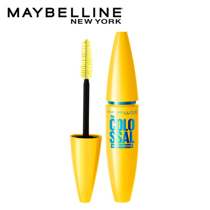 Maybelline New York Volume Express Colossal Mascara, Waterproof, Black, 10g
